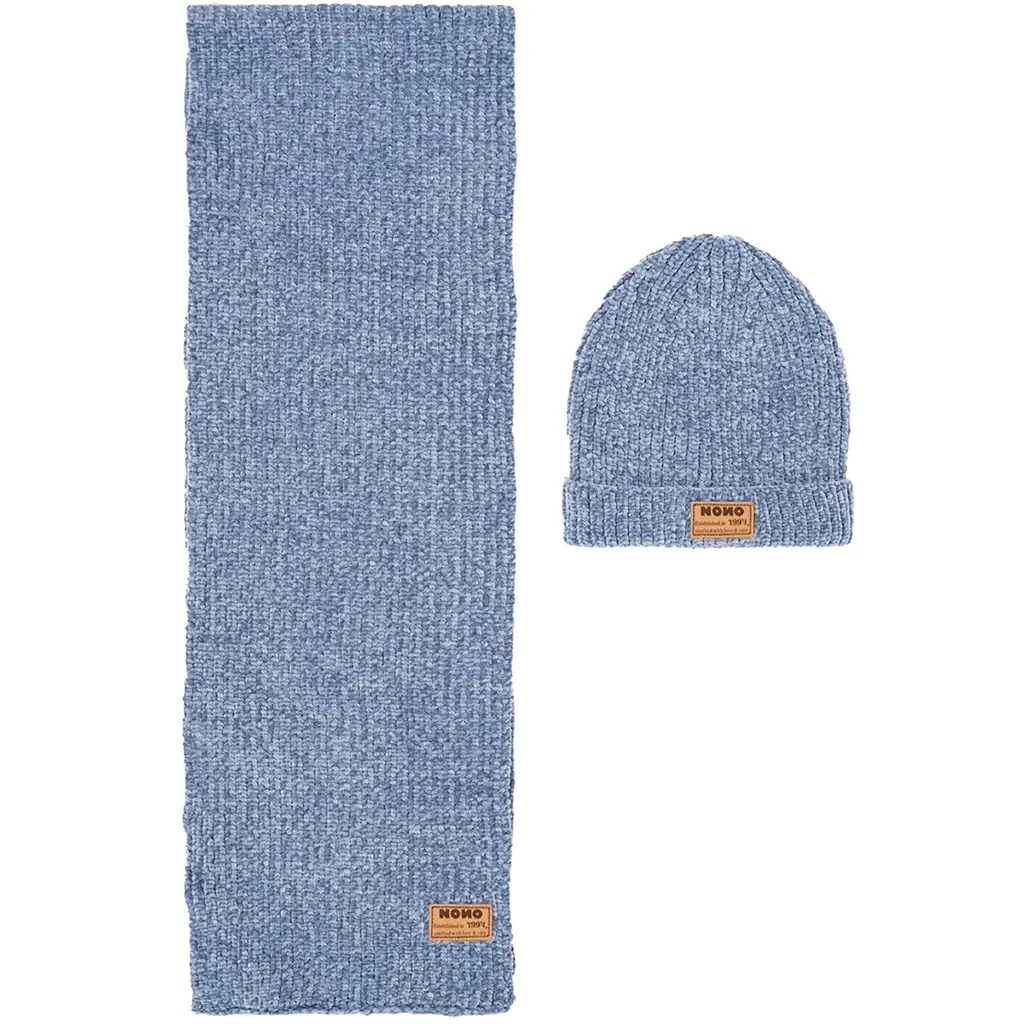 Set gebreide sjaal en muts Rana (animal)