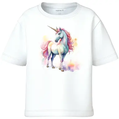 OP=OP! T-shirt Votea (cloud dancer pink unicorn)