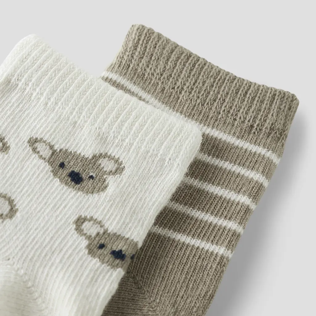 Twee paar sokjes Buster (cloud dancer)