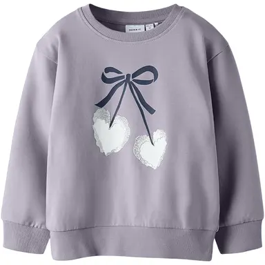 Trui sweat Basalt (lavender gray)