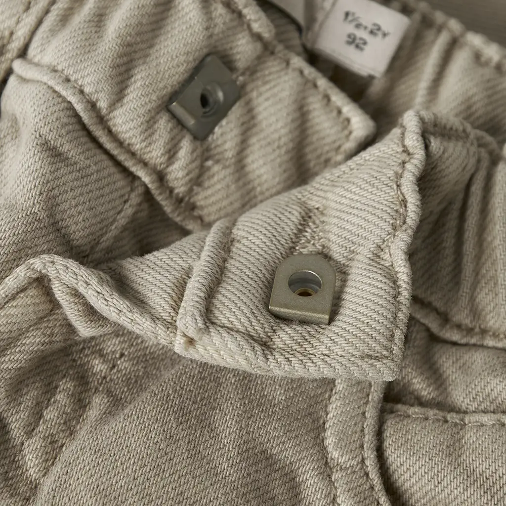 Broek twill TAPARED Silas (chincilla)