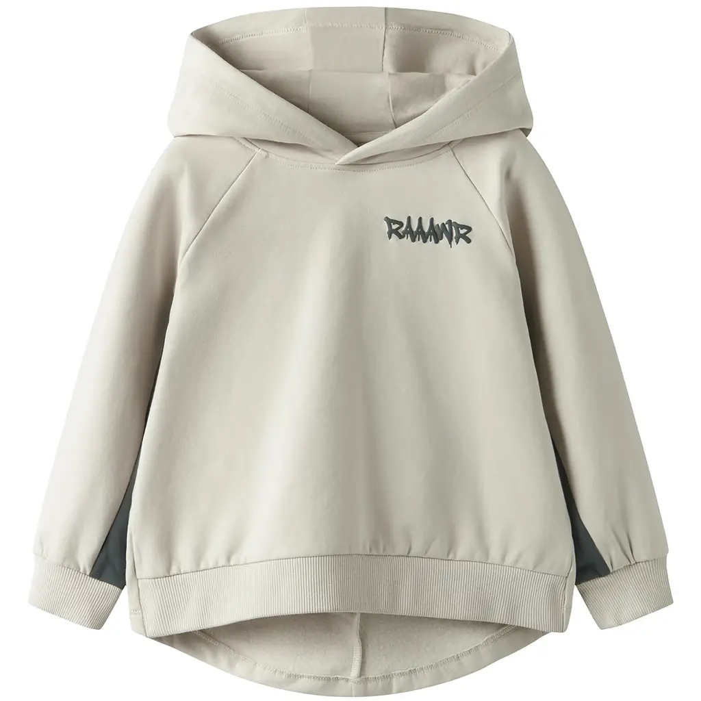 Trui sweat hoodie Bentu (pumice stone)