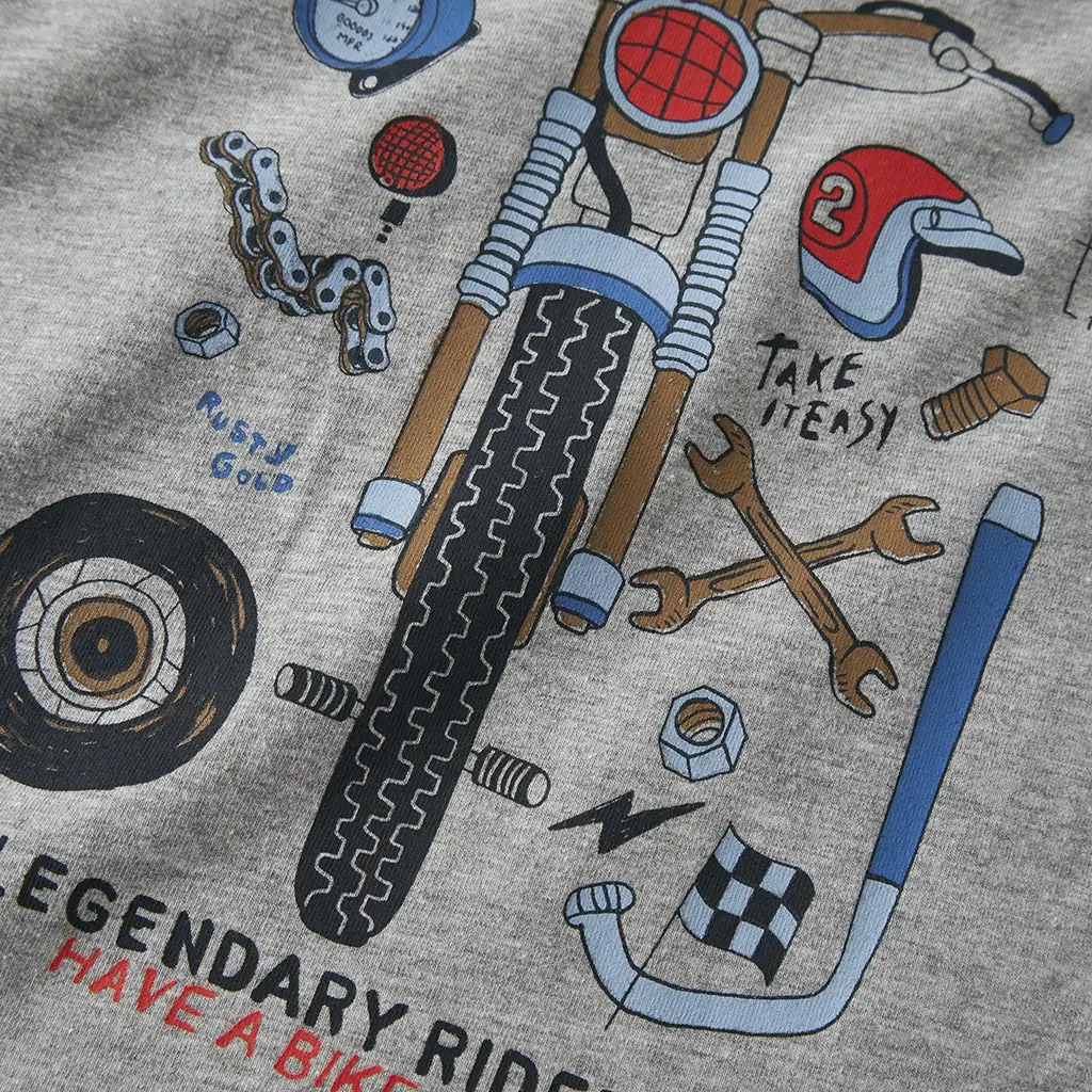 T-shirt Bo (grey melange)