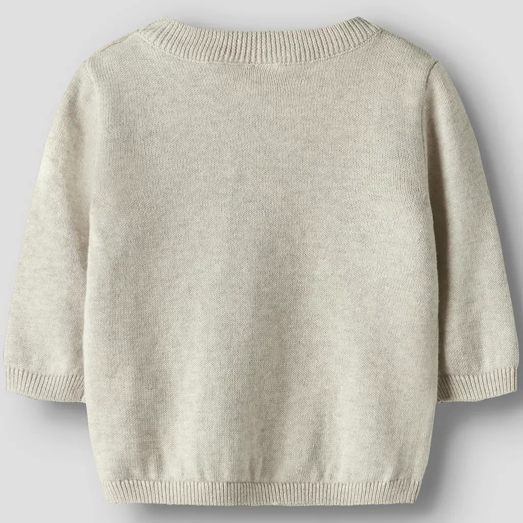 Gebreid truitje Bird (peyote melange)