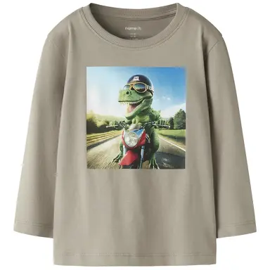 T-shirt Vota (vintage khaki dino)