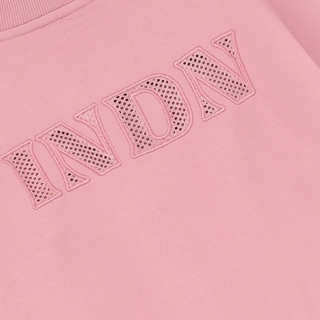 Trui backprint (lilas)