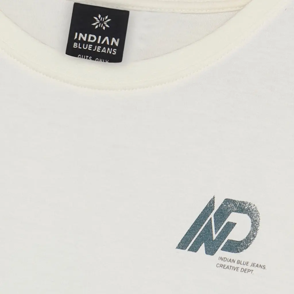 T-shirt backprint loose fit (cloud)