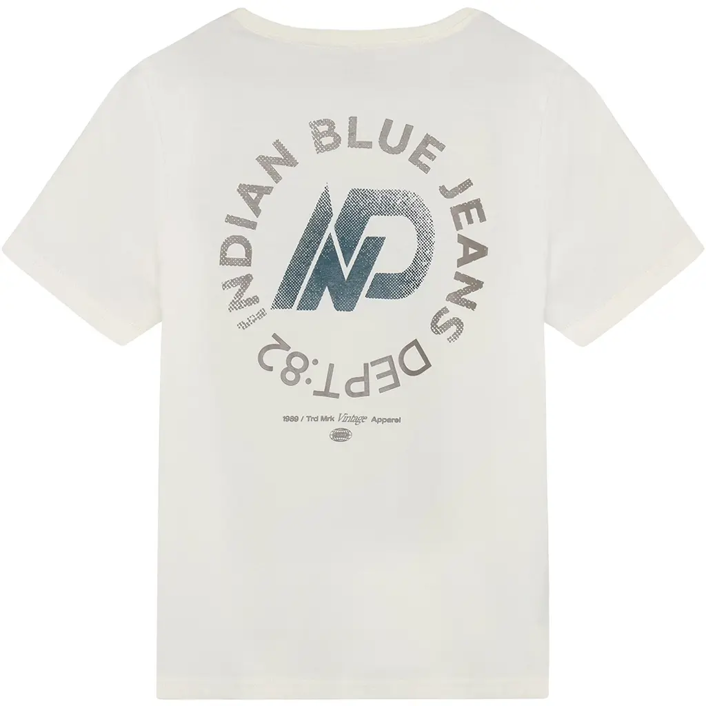 T-shirt backprint loose fit (cloud)