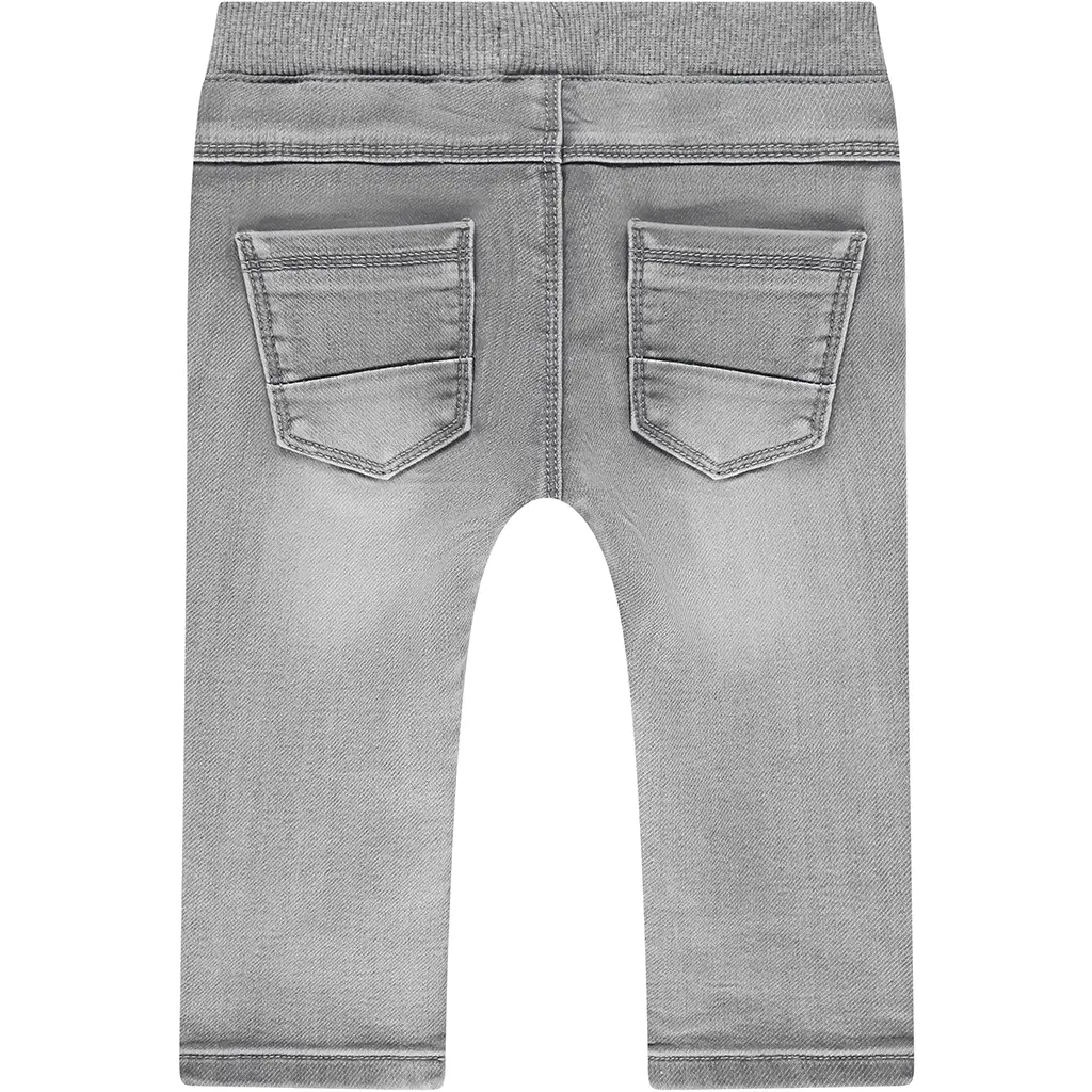 Spijkerbroekje jogg (light grey denim)