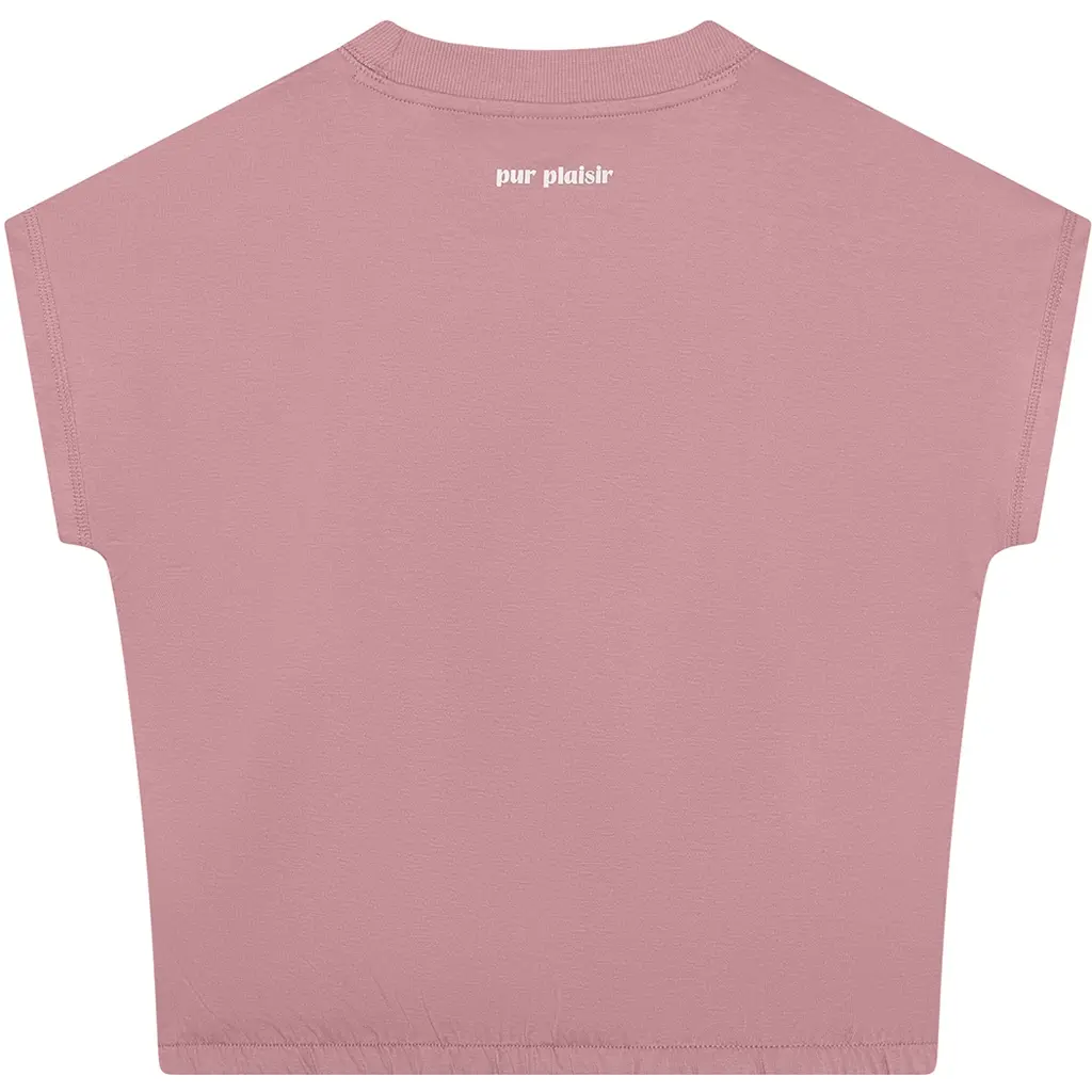 T-shirt cropped  (lilas)