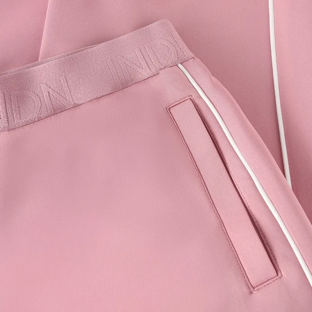 Broek wide fit (lilas)