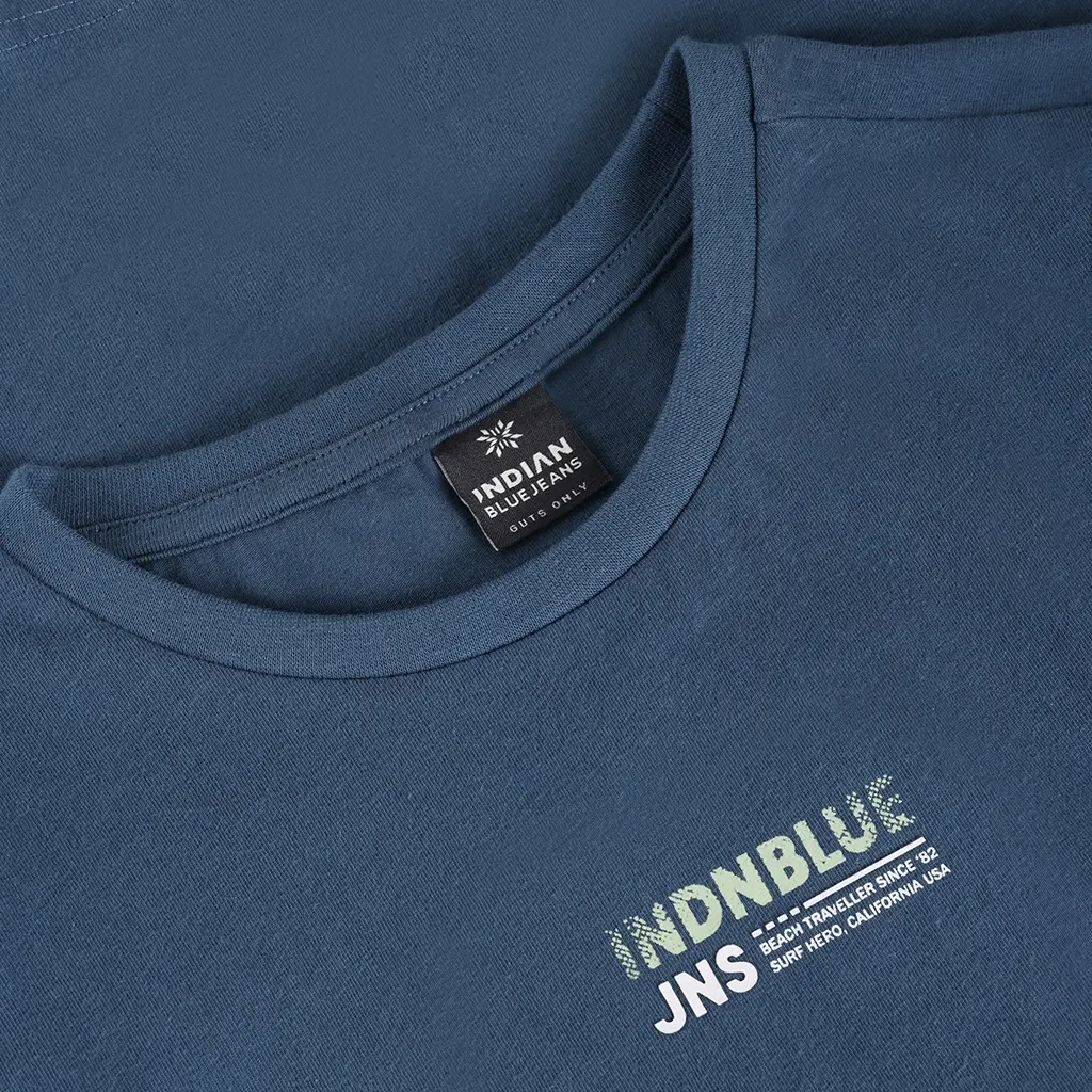 T-shirt backprint (ensign blue)