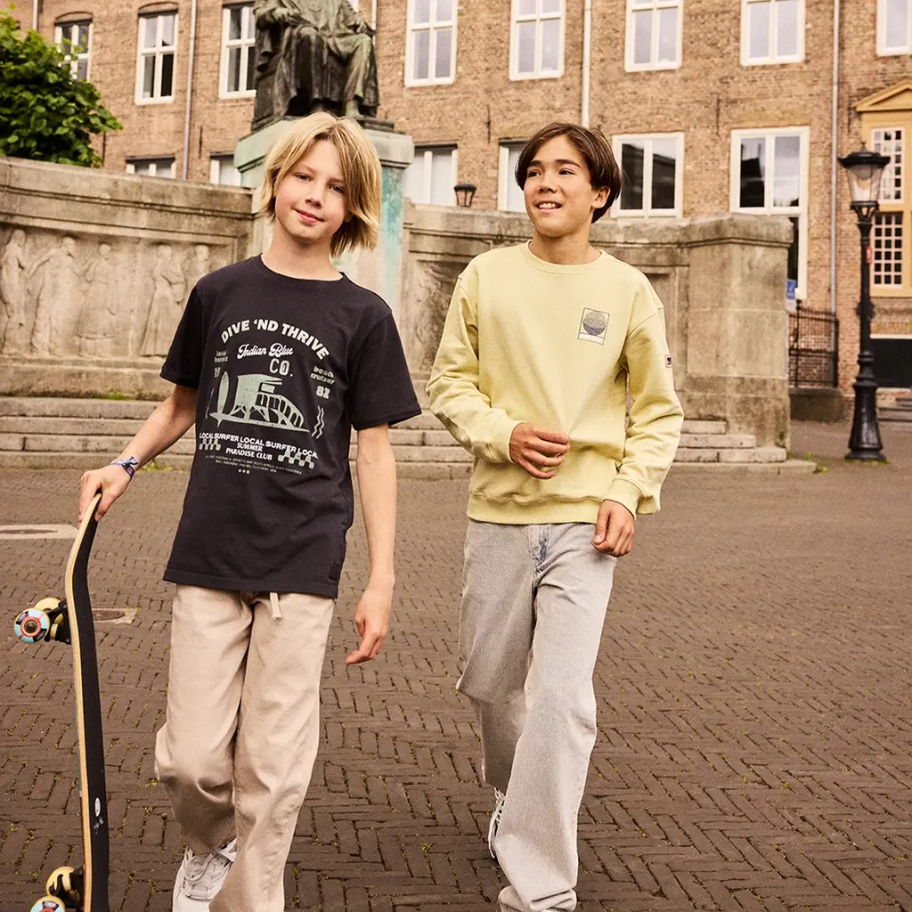 Trui loose fit (dusty yellow)