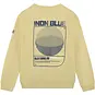 Indian Blue Jeans Trui backprint loose fit (dusty yellow)