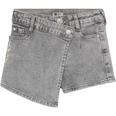 OP=OP! Spijker broek-rokje (grey denim)