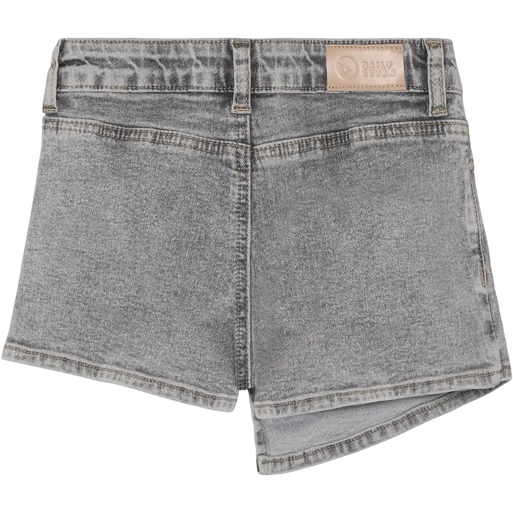 Spijker-skort (grey denim)