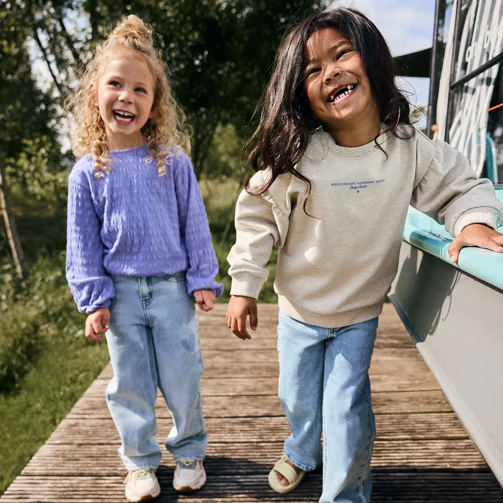 Trui Backprint (creme grey melange)