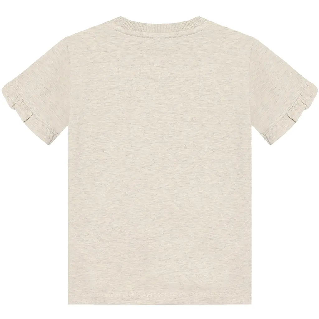 T-shirt (creme grey melange)