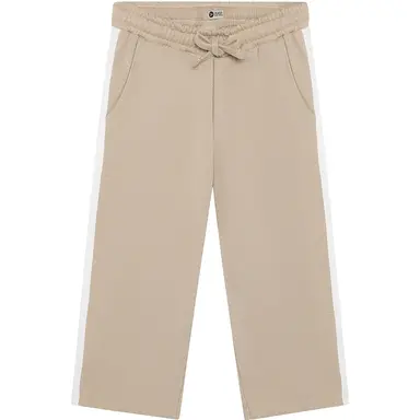 Broek wide fit glitter (latte sand)