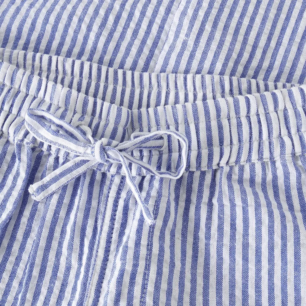 Broek wide fit stripe (lolite)