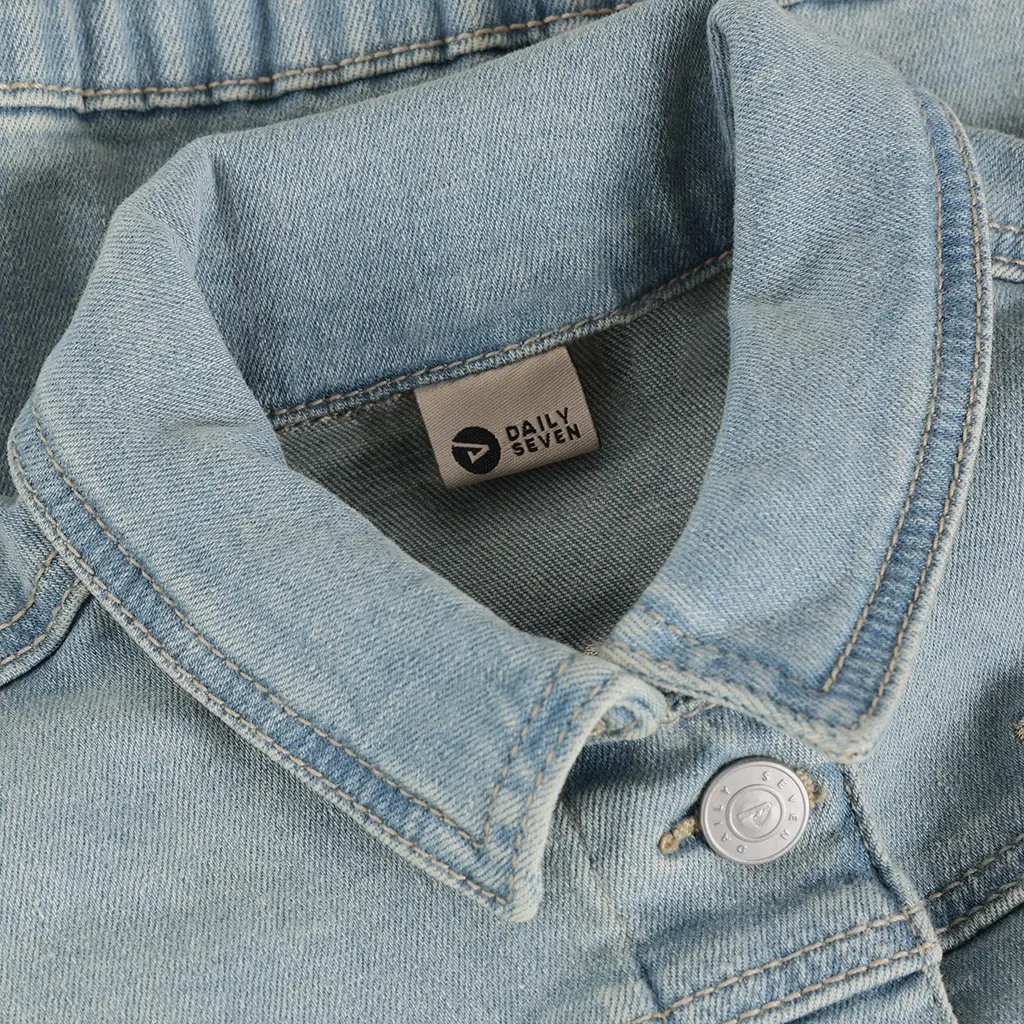Spijkerjas (medium blue denim)