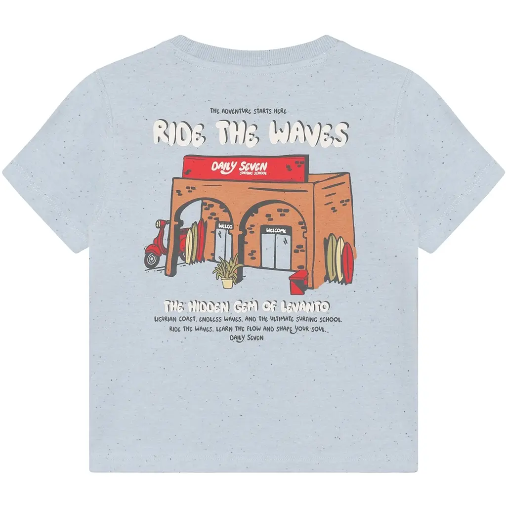 T-shirt Backprint (celestial blue)