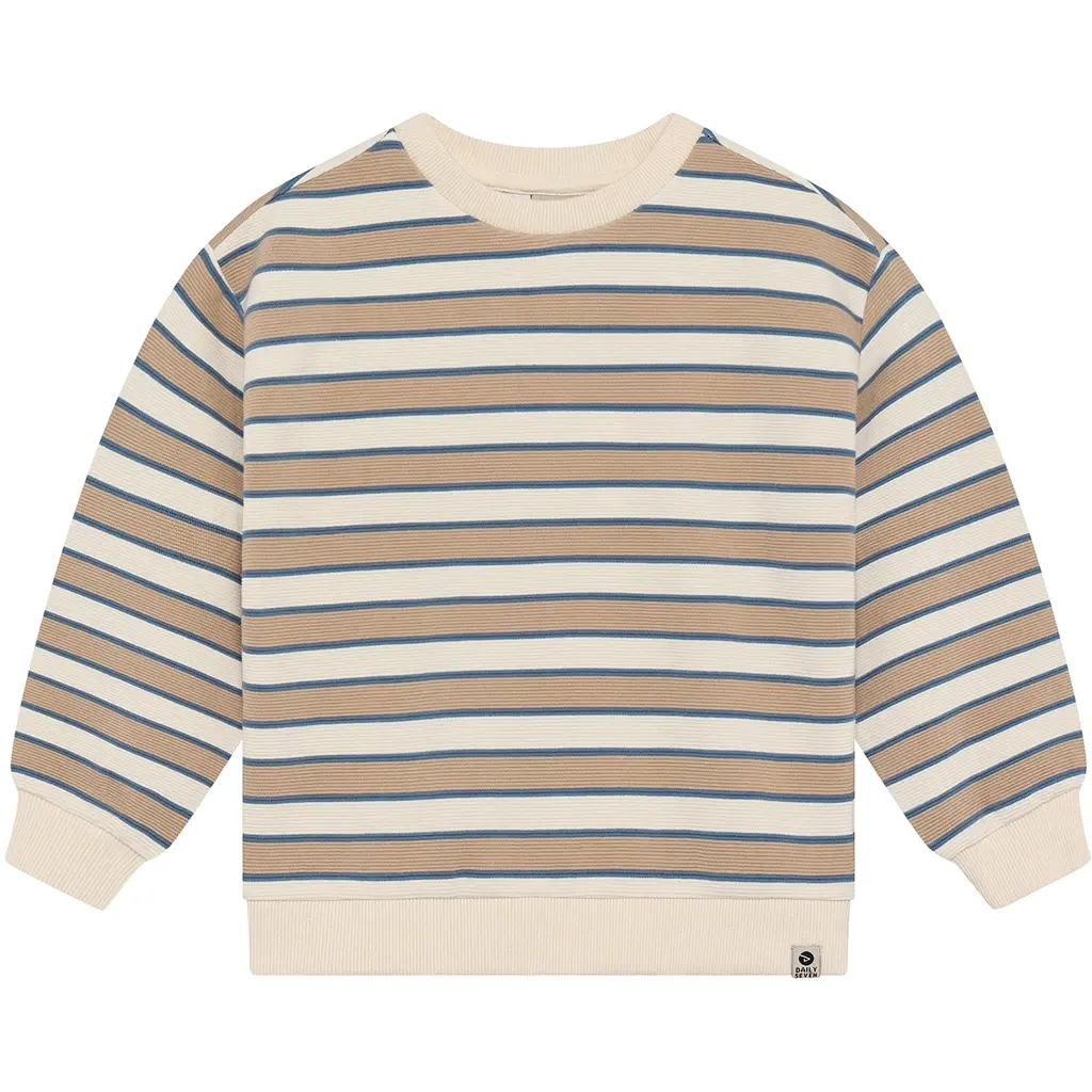 Trui stripe (sandshell)