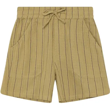 Korte broek stripe (pale olive green)