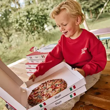 Trui oversized Backprint (chrysanthemum)