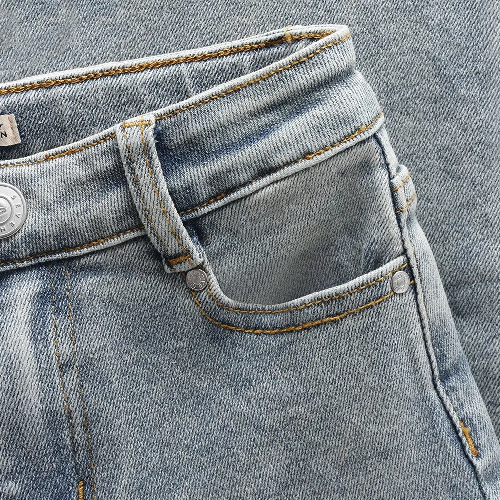 Spijkerbroek relaxed fit (used medium denim)