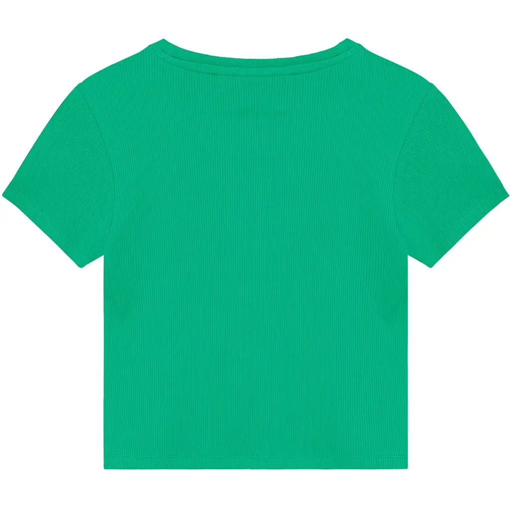 T-shirt cropped (simply green)