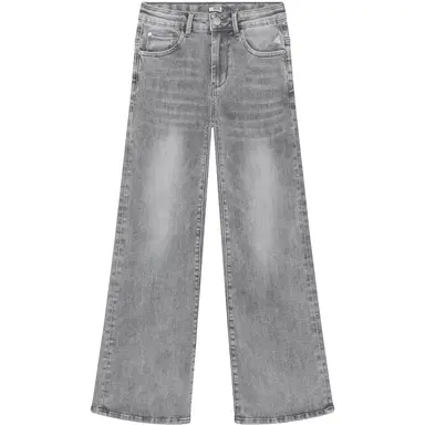 Spijkerbroek wide fit  (light grey denim)