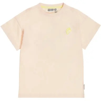 T-shirt Lemons backprint (pale peach)