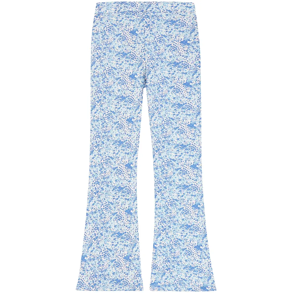 Broek Springtime flared (pale peach)