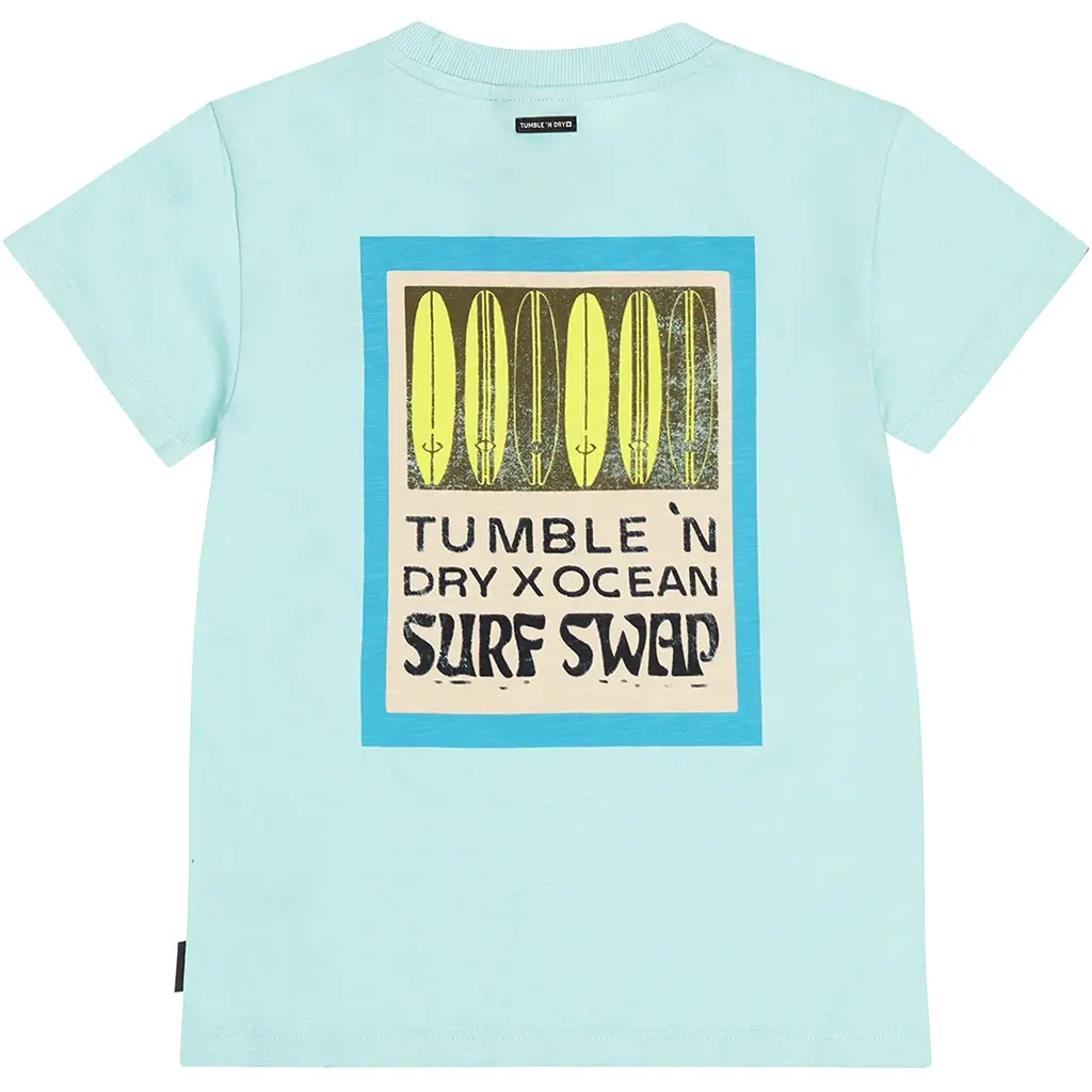 T-shirt Reef backprint (angel blue)
