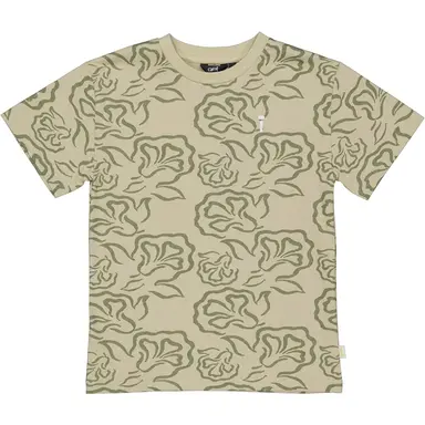 T-shirt Deen (aop taupe flower)