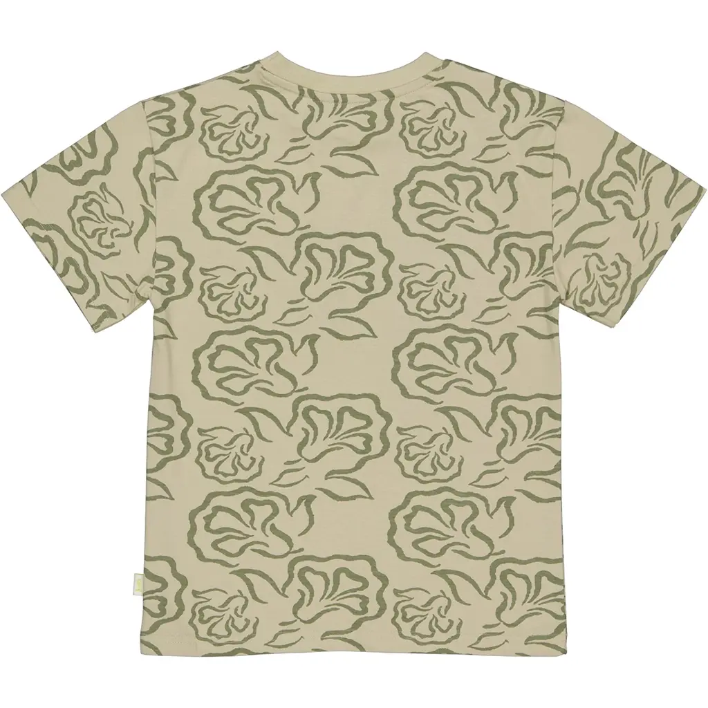 T-shirt Deen (aop taupe flower)