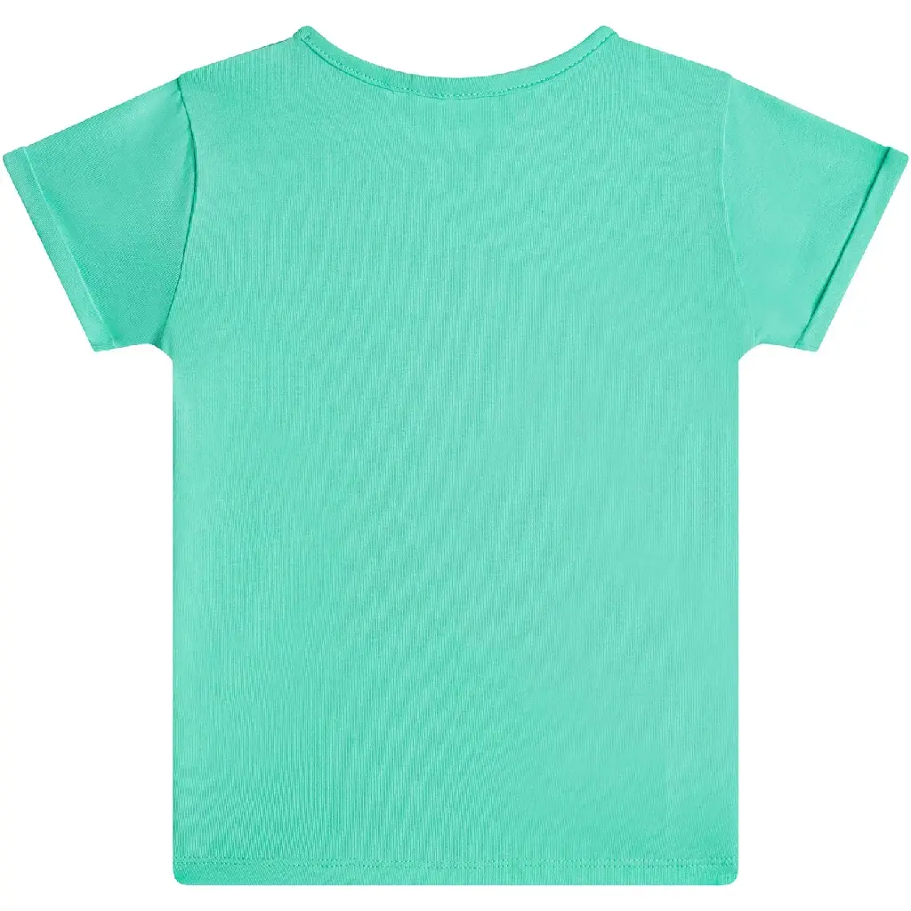 T-shirt Lou pailletten (mint)