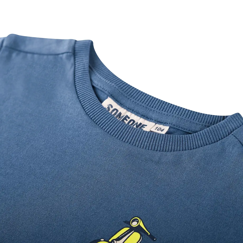 T-shirt Kristof (jeans blue)