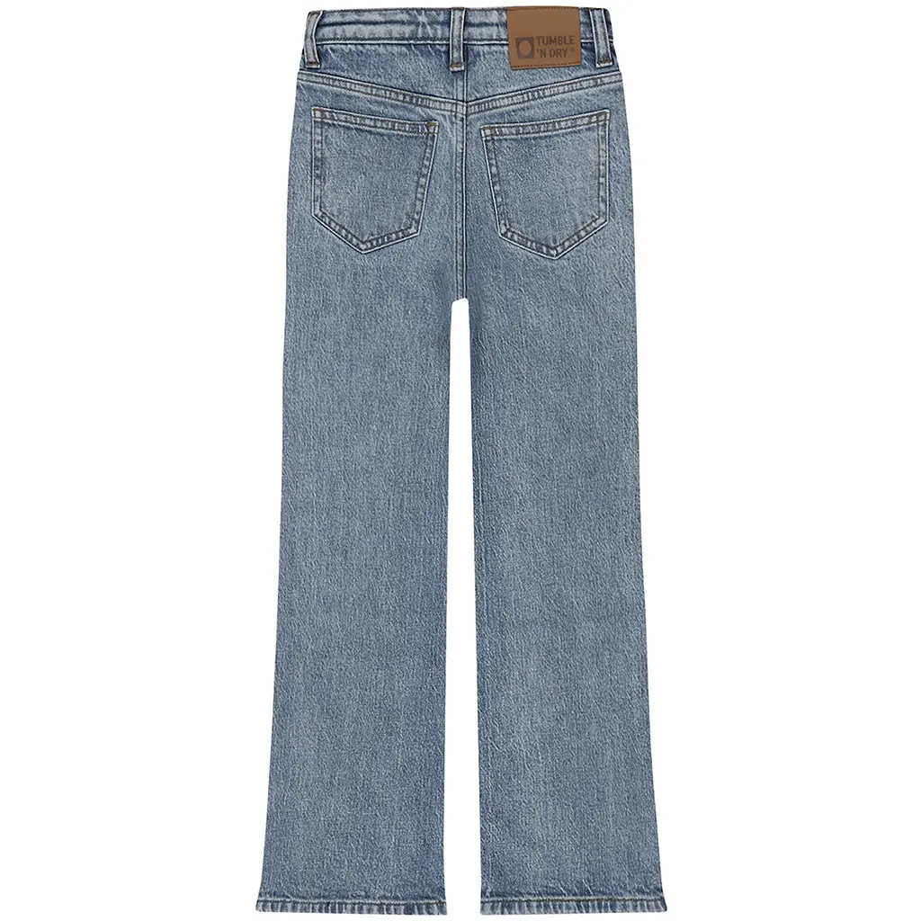 Spijkerbroek Jasmine wide fit (denim light stonewash)