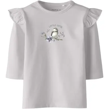 Longsleeve Birdy (lilac marble)