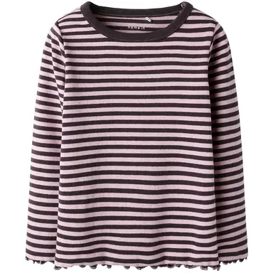 Longsleeve SLIM Bensa (blackberry wine)