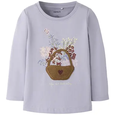 Longsleeve Betua (lavender gray)