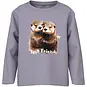 Name It Longsleeve Votea (lavender gray otter friends)