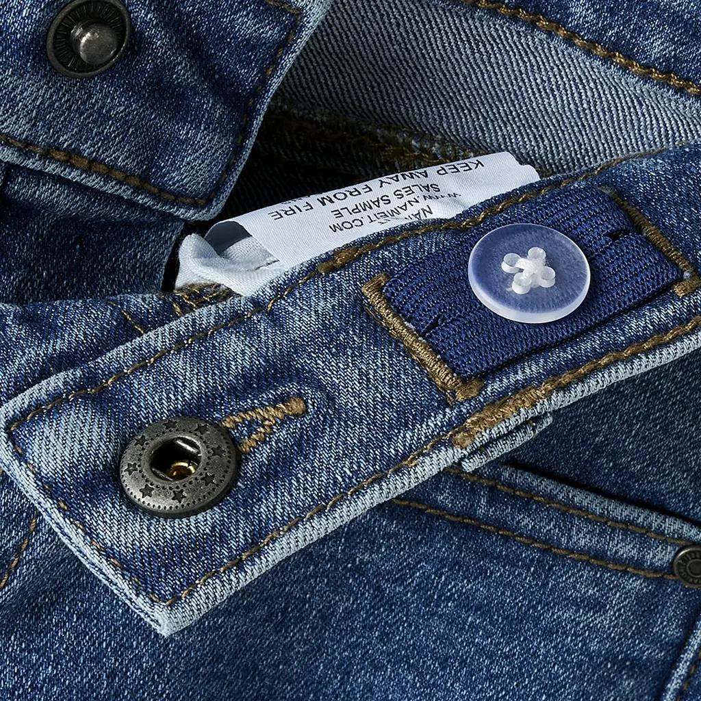 Jeans WIDE LEG Rose (medium blue denim)