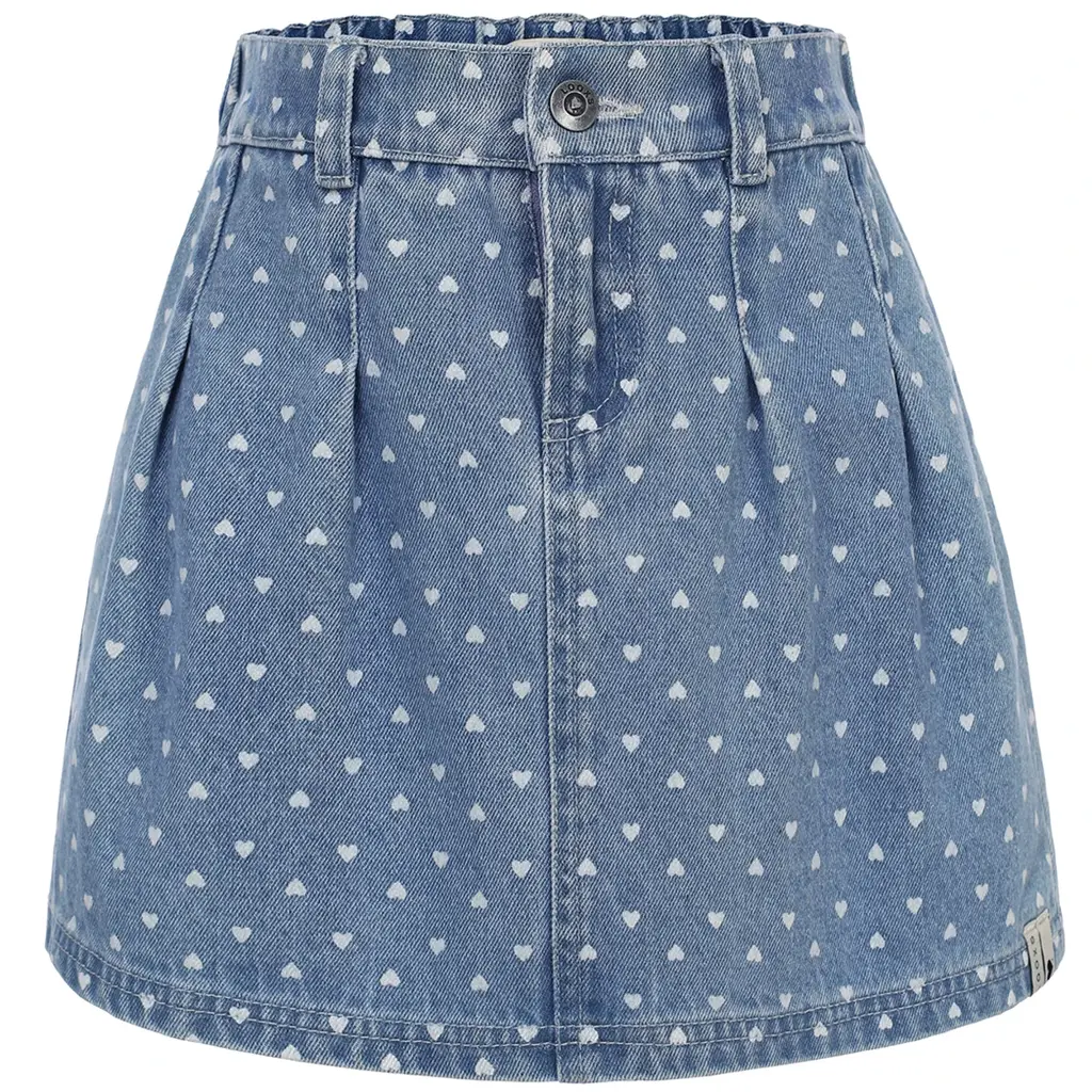 Spijkerrokje (denim hearts)