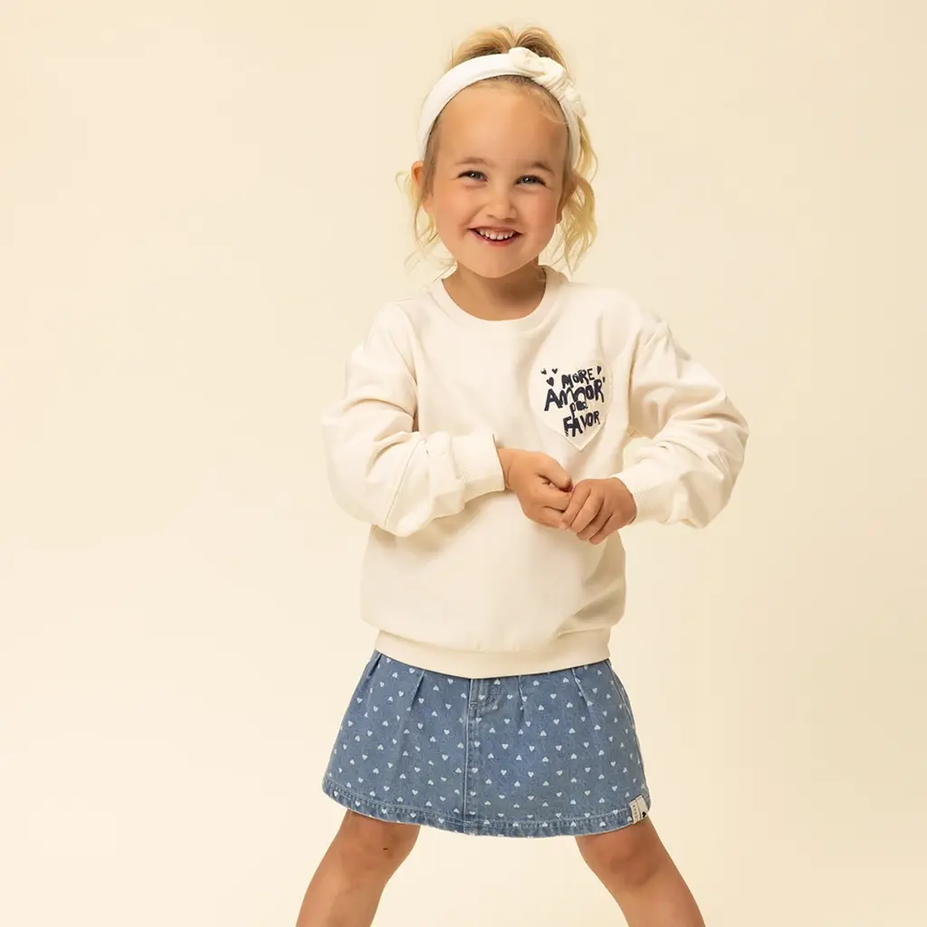 Spijkerrokje (denim hearts)