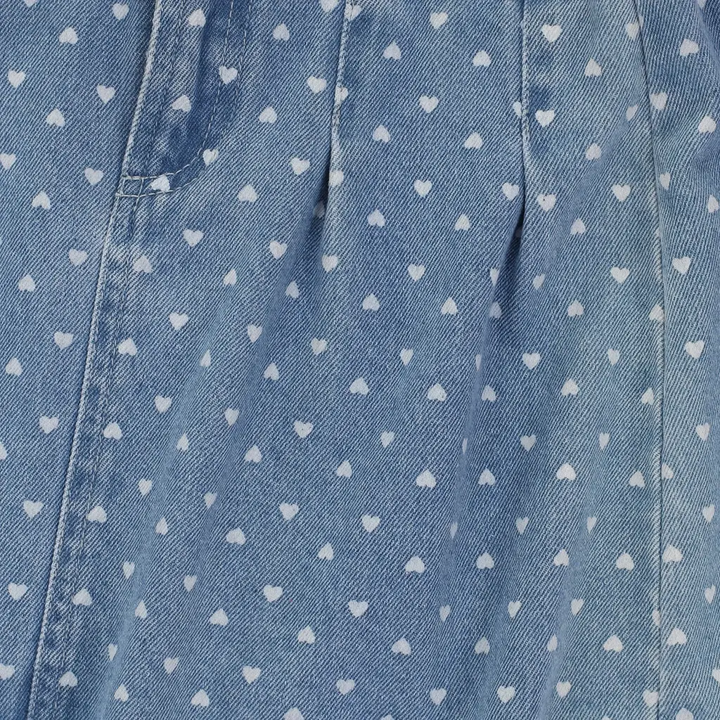 Spijkerrokje (denim hearts)