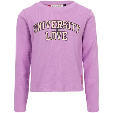 Longsleeve ajour rib (lilac)