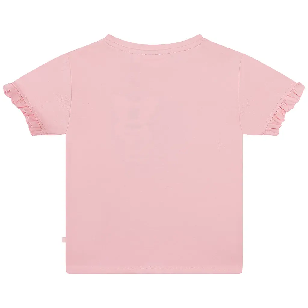 T-shirt Faro pailletten (light pink)